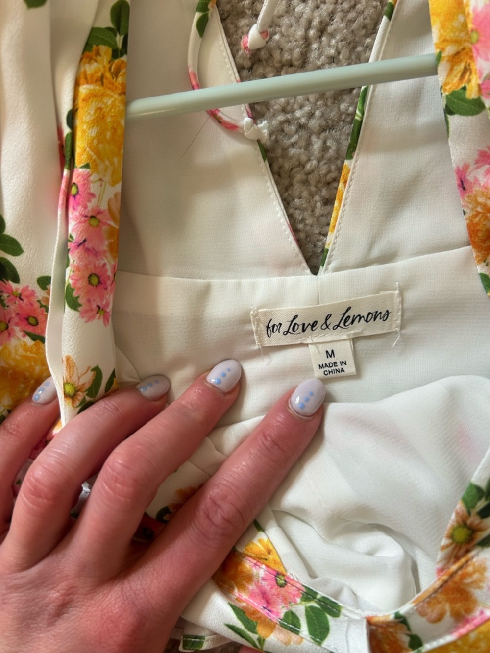 For Love & Lemons Emma Blouse - Picture 3 of 4